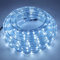 Wisada 20M LED Lichtschlauch Außen, 36 LEDs/m 220V Indoor Kaltweiß LED Schlauch Leuchtstoffröhre, Manueller 8-Funktions-Modus Outdoor LED Lichter Wasserdicht Lichterschlauch für Weihnachten Partydeko