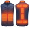 Bseical Heated Body Warmer Ladies Men, Heated Vest Heating Jacket With Usb Rechargeable Electric Thermal Vest, Winter Warm Lightweight Heating Gilet For Hunting, Outdoor, Skiing