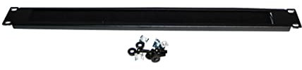 Cobox Passe câbles avec balai 19'' Noir 1U