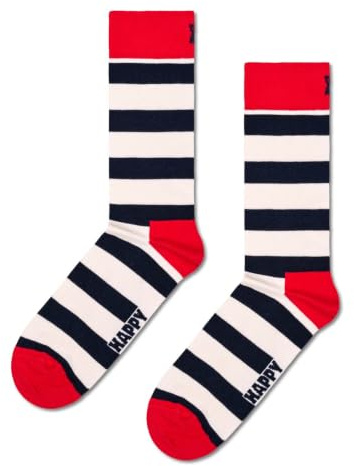 Happy Socks, Crew Socks, Stripes Socks for Men and Women