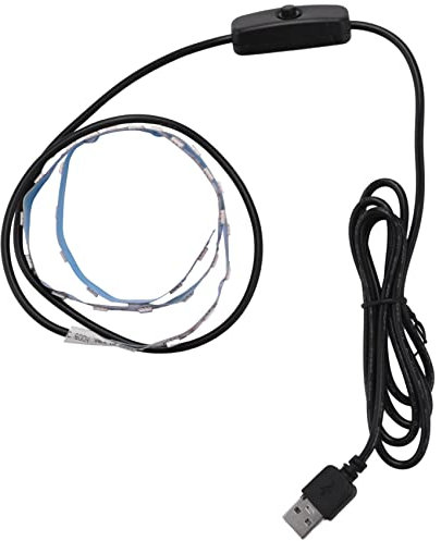 Josenidny UVC keimtötende Desinfektionsleuchte, 5 V, Bakterien, Milben, Lichtstreifen, LED-Lichtstreifen, 50 x 1 cm