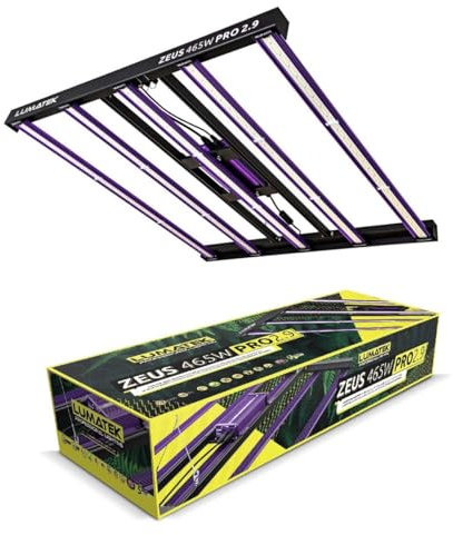 Panneau LED ZEUS 465W PRO 2.9µmol - LUMATEK
