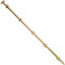 AERZETIX - C69161 - Lot de 25 Vis à bois Ø6x220 mm à tête fraisée - à empreinte étoile Т30 - en acier zingué - menuiserie contreplaqué aggloméré mélaminé terrasse panneaux chevrons bastaings