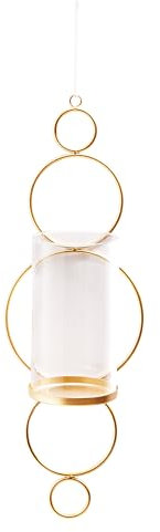 Weltbild Wanddeko mit Kerzenhalter Circle