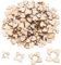 VIKY® 300 Stück Holzherzen Deko, Holzherz Streudeko Hochzeit, Holz Herz Tischdeko Geburtstag, Mini Holz Herzen Deko Hochzeit, Herzen Deko für Geburtstag DIY Handwerk Tischdeko Bilderrahmen Deko