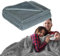 Hotgreenpepper Liebesdecke wasserdichte, Liebesdecke - Die wasserdichte Kuscheldecke, Wasserdicht Decke for Bett Couch Sofa, Couchbezug für Katze Hunde Haustiere,Grau-XL:145 * 216CM