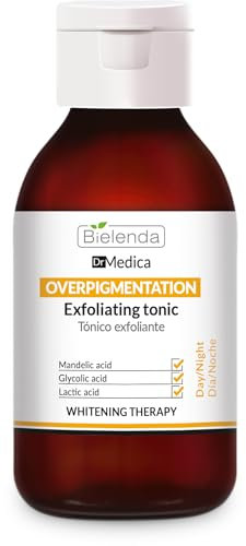 Bielenda Dr Medica Overpigmentation Peeling Tonikum, hilft Hautverfärbungen und Unreinheiten zu reduzieren, 250 ml