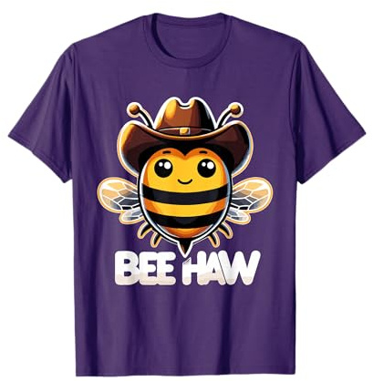 Beekeeping Cowboy Hat Bumblebee funny beekeeper T-Shirt