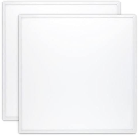 CLAR - Dalle LED 60x60, Panneau LED 60x60, Panneau LED, Dalle LED, Plaque LED, LED Lighting Panel, Driver Philips, 5 ans de Garantie, 40W Blanc Froid 6000ºK (Pack 2)