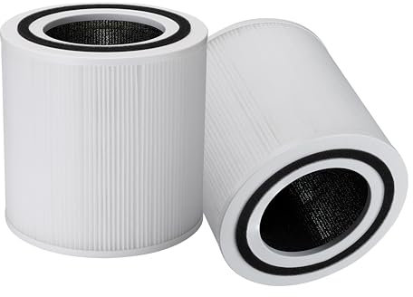Supremery 2er-Pack Ersatz 3-in-1 Hepa-Filter kompatibel mit TaoTronics TT-AP005,HERILIOS HS-AP005 Luftreiniger