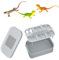 Esforzarse Box für Reptilienzucht, Brutkasten für Schlangen, 12 Gitter, Brutkasten für Reptilien, tragbarer Behälter für Haustiere, Inkubator für Reptilieneier