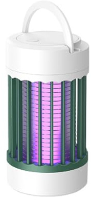 Électrique anti - moustique, lampe anti - moustique, petit et portable, sécurité à la maison - Vert. (1 pièce)