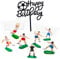 9Pcs Football Cake Decorations and 1Pcs Football Cake Topper, Personalised Football Cake Toppers Boys Party Supplies, Sports Soccer Theme Football Cake Toppers for Boys