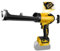 Cordless Caulking Gun Compatible with Dewalt 21V Battery (NO Battery), Electric Sealant Gun with 6 Adjustable Speed, Digital Display and LED Light, for 10oz/300ml Cartridge, for Filling, Sealing