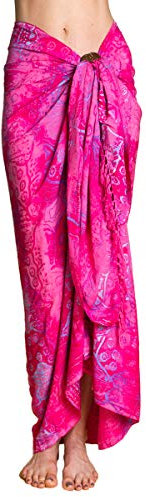 PANASIAM Sarong B018 Flamingopink, L