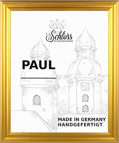 Schloss BILDERRAHMEN Paul 80x100 cm, Dekor Gold
