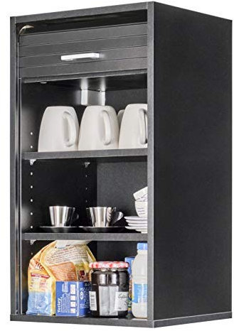 SIMMOB Meuble de Cuisine Noir L 40 cm H 72 cm