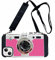SGVAHY Emily in Paris Phone Case for iPhone 12 Vintage Camera Case Cute 3D Unique Design Cover with Removable Neck Strap Lanyard Silicone Case for Girls Kids Women Rose Red