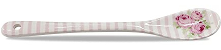 Isabelle Rose Porzellanlöffel Tiny Flowers 13,5cm Dessertlöffel Kuchenlöffel Teelöffel Dessert-Löffel Tee-Löffel Kuchen-Löffel Blumenmotiv Porzellan Blumen Porzellan-Löffel Fine Bone China