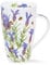 Lavenders and Bee's - Taza henley de porcelana fina Dunoon - 600 ml de capacidad
