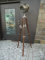 HISTORIC HANDICRAFT Vintage Marine Nautical Industrial Spotlight Floor Lamp Tripod Stand Hollywood Floor Lamp for Living Room Bedroom, Vintage Spotlight Reading Lamp，Nautical., Chrome