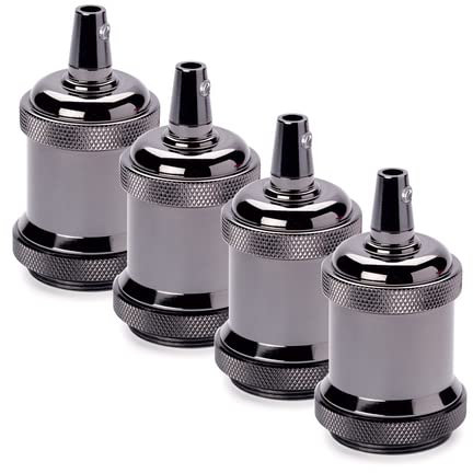 ORION LIGHTSTYLE E27 Vintage Lampenfassung Lampensockel Deckenfassung Sockel für Hängeleucht Adapter
