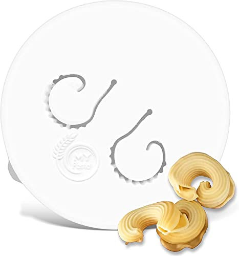 MY Pasta - Tochietti Ondulati XL - Accessori per pastamaker, per pasta fresca fatta a mano - Inserto per pasta compatibile con Philips Pastamaker Advance - Dischi da 8,4 mm Facile da pulire