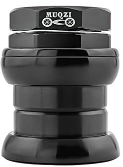 SPORTARC Bike Headset,3 4mm Sealed Cartridge Bearings Folding Bike Headset Fork Steerer Bike Sealed Headset For Brompton, BLACK