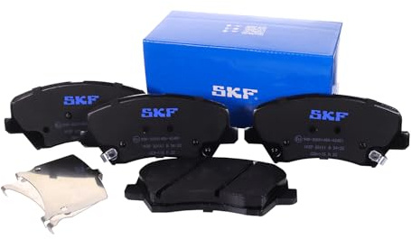 SKF Scheibenbremse Bremsbelag VKBP 80161 A-4er Set - Position Vorderachse Höhe 77 mm Länge 170 mm Breite 81 mm Dicke 17,8 mm - OE Qualität
