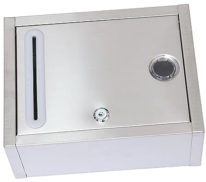 OSALADI Rostfreier Briefkasten Spendenbox Mit Schloss