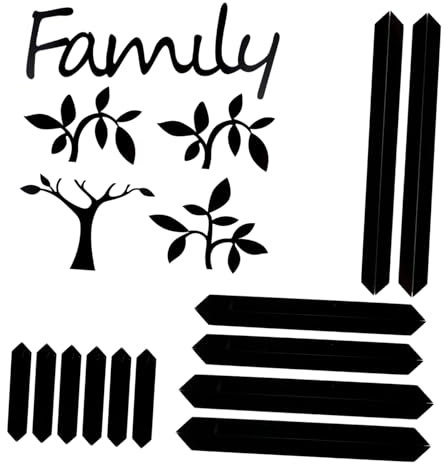 OSALADI Tree Wall and Girls Family Tree Frame Sticker 3D Wall Art Decor Wall Mount Decor Wall Decal for Boys and Girls Room Decor