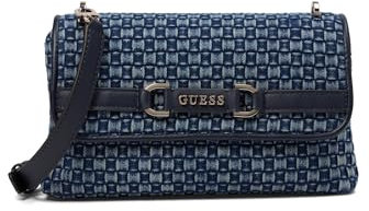 GUESS Majka Crossbody Flap Denim