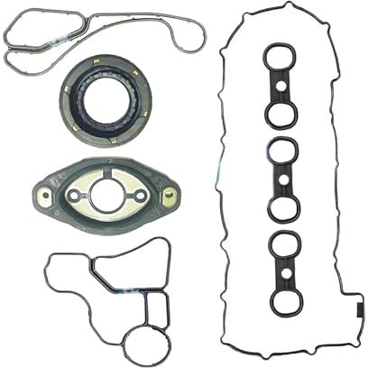 ROEDE 11127559311 Ventildeckeldichtung Nockenwellenversteller Öldichtungssatz 11127582245 Für BMW E90 E91 E90 E93 323i 325I 328I 330I N52N