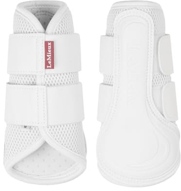 LeMieux Gamaschen Mesh Brushing Weiß - L