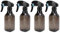 4pcs Hair Spray Bottle Empty Plastic Adjustable Strength Fine Mist Hairdressing Spray Bottle for Barber Salons