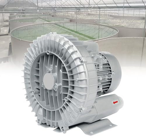 VNATWGOO Bomba De Aire para Acuarios, Soplador Extractor Industrial De 220 V/380 V, Ventilador Comercial, Soplador De Aire con Filtro De Polvo, para Talleres, Estanques De Peces Y Granjas,4KW/380V