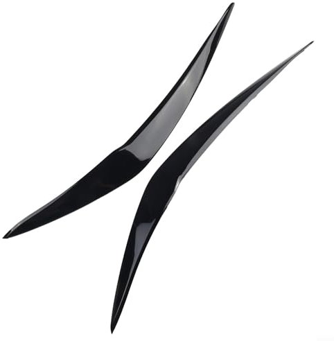 ZiStarlilife Scheinwerfer-Augenbrauenabdeckung für BMW 2015–2018, F20, F21, 1er-Serie, 116i, 118i, 120i, 125i, 128i, Hatchback, für vorne links und rechts, 2 Stück