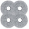 Ajuste para Cecotec Fit para Conga 9590/9990 / 10090 Spin for Revolution For Ultra Power, paños de microfibra para fregona Conga 9590 9990 10090 Spin (paquete de 4)