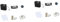 DIYEAH 2 Set Blocco Di Induzione Elettronico Per Serratura Blocco Nascosto Blocco Elettronico Abs Black