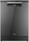 Haier I-Pro Shine Serie 7 XF 4A4M4PA Lavavajillas Independiente 60CM, Motor Inverter, 14 Cubiertos, Tercera Bandeja, 10 Ciclos, WIFI, Maxi Tub, Bloqueo Infantil, Apertura Automática, 44DB, Antracita