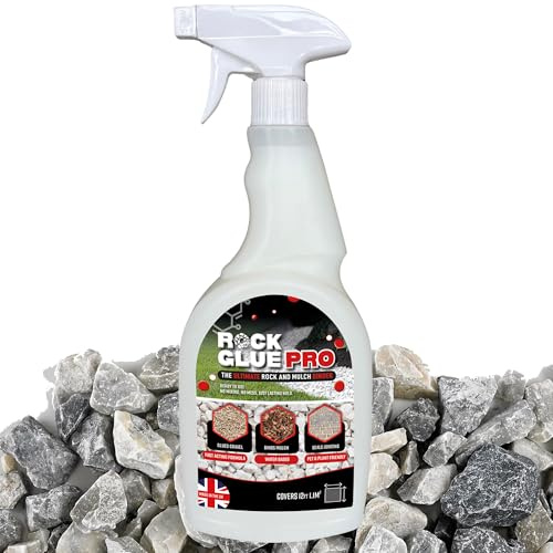 750ml Gravel Glue Trade Strength Solution For Garden Gravel, Mulch & Pebble Glue