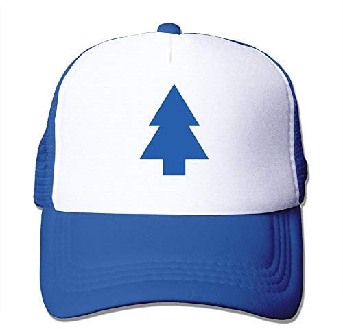 NANA ROCK HAT Cool Dipper's Pine Trucker Hat Mesh Baseball Cap for Men & Women - Blue - One size