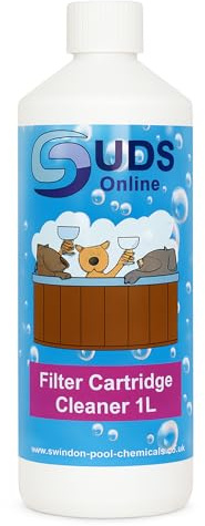 SUDS-ONLINE 1 Litre Filter Cleaner For Hot Tub And Swimming Pool Filters