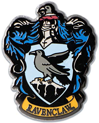 Ata-Boy Harry Potter Ravenclaw Crest 1.63 Full Color Enamel Pin, Multi-color, XXX-Small