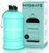 HYDRATE XL Jug 1.3L Water Bottle with Flip Cap - Leak-Proof Seal and Nylon Carrying Strap - Stay Hydrated On-The-Go Suitable Hydration Solution - BPA Free Reusable Gym Essential - Matte Mint