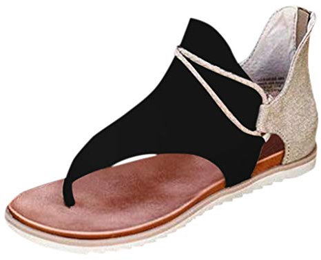 Léopard Sandales-Femmes Gladiator Comfy Sandales, Women Super Posh Gladiator Comfy Sandales, Sandales Plage Femmes, Sandales pour Femme, Chaussure Nu-Pieds Sandale Claquette élégant (Style E, 39)