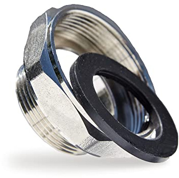 Axia 2-Inch Npt female X 1 1/2-Inch Npt male brass waste drain plumbing adapter/reducer (Reducer - Brass)