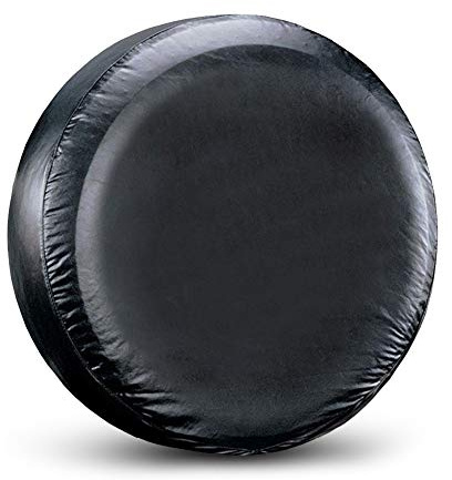 Spare Tire Cover Fit for Your SUV, Jeep, RV, Trailer, Truck, Waterproof Dust-Proof PVC Leather Tire Covers (16 inch for Diameter 29.92” - 31.10”)
