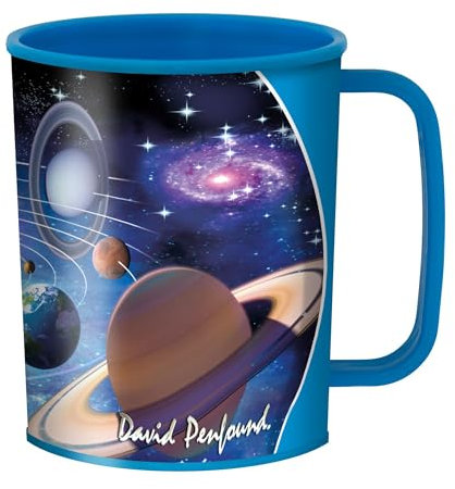 3D LiveLife Gobelet - Vous êtes Ici de Deluxebase. Gobelet Art Lenticulaire Espace 3D. Gobelets en plastique de 300 ml pour enfants illustrations originales licence artiste renommé David Penfound