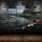 IKDBMUE Non-Woven Canvas Picture 200 x 100 cm Nürburgring Rallye-Rennstrecke 5-Piece Art Print Modern Wall Picture XXL Wall Decoration Design Wall Picture Abstract